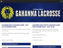 Tablet Screenshot of gahannalax.com